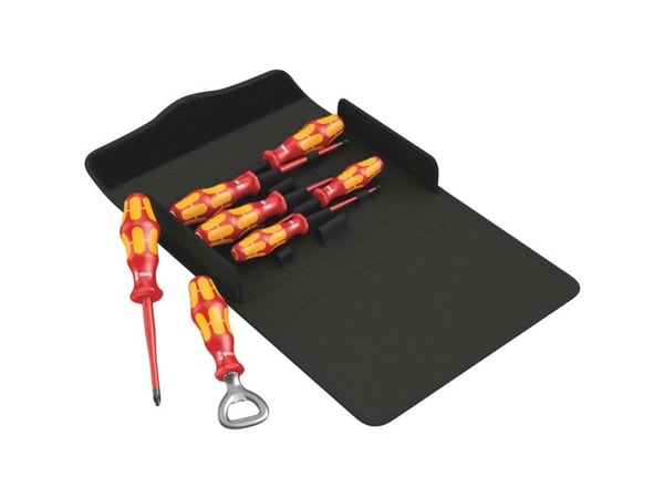 Wera Kraftform Plus - Series 100 VDE 100 iS/7 set 2 - Skrutrekkersett - 7 deler - isolert