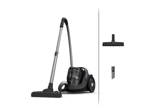 Rowenta Green Force RO7C36EA, 500 W, Sylinteripölynimuri, Kuiva, Pussiton, 2,5 L, HEPA