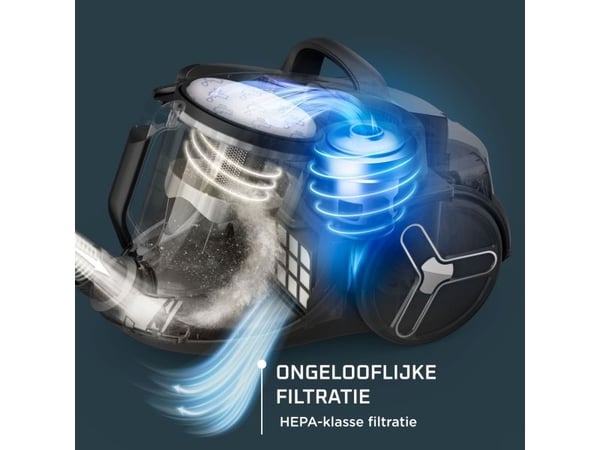 Rowenta Green Force RO7C36, 500 W, Sylindervakuum, Tørr, Uten pose, 2,5 l, HEPA