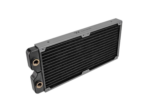 Thermaltake Pacific SR280, Radiator, Kopper, Sort, 1/4", 140 mm, 318,4 mm