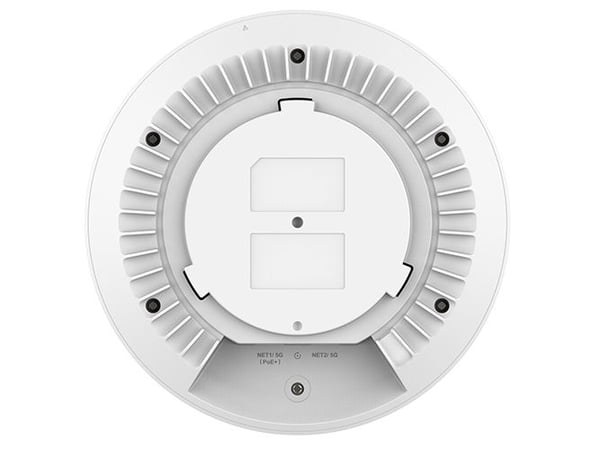 Grandstream GWN7672 - Trådløst tilgangspunkt - Wi-Fi 7 - Wi-Fi 7 - 2.4 GHz, 5 GHz, 6 GHz - vegg/tak-monterbar