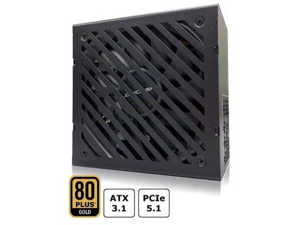 Strømforsyning 650W ATX LC6650G-SI V3.1 LC 135mm vifte, 80Plus Gold, LCPower