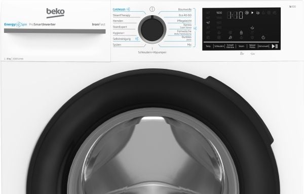 Beko b300 BM3WFU48615W, Frontmatet, 8 kg, A, 76 dB, 1551 RPM, A
