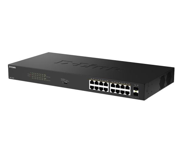 D-Link DGS-1018P, Hallitsematon, Gigabit Ethernet (10/100/1000), Power over Ethernet -tuki