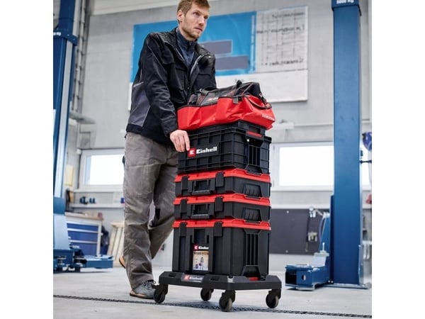 Einhell E-Case, Pyörivä pohja, Einhell, musta, Punainen, 400 mm, 530 mm, 110 mm