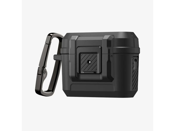 Spigen Lock Fit, Etui, Polykarbonat (PC), Termoplastisk polyuretan (TPU), Svart