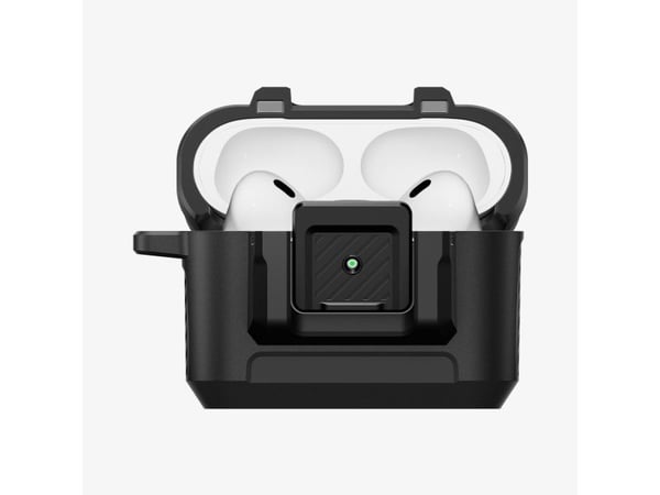 Spigen Lock Fit, Etui, Polykarbonat (PC), Termoplastisk polyuretan (TPU), Svart