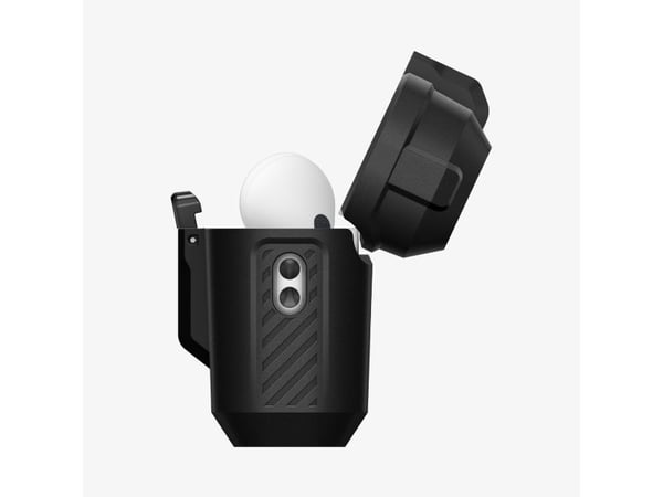 Spigen Lock Fit, Etui, Polykarbonat (PC), Termoplastisk polyuretan (TPU), Svart