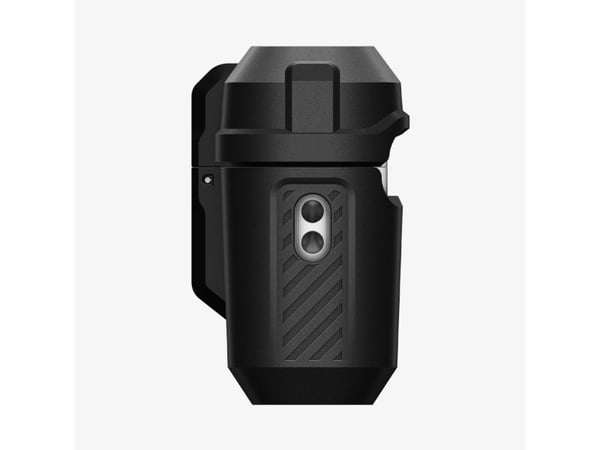 Spigen Lock Fit, Etui, Polykarbonat (PC), Termoplastisk polyuretan (TPU), Svart