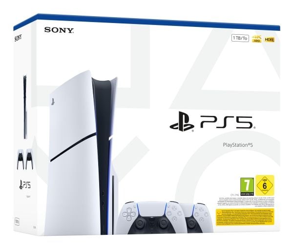 Sony 1000050116, PlayStation 5, Sort, Hvid, 16384 MB, GDDR6, 448 GB/sek, AMD