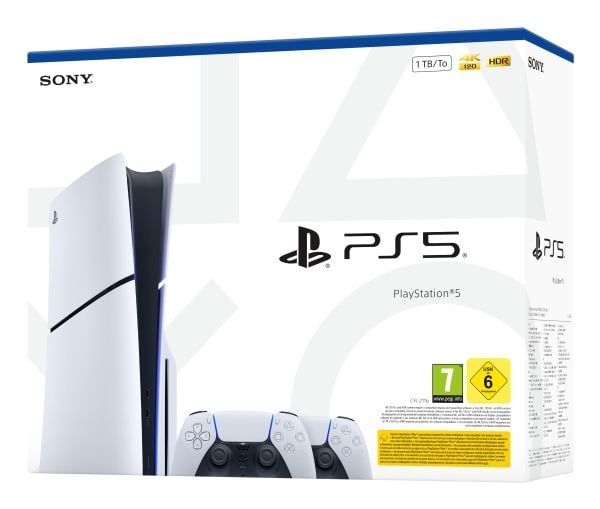 Sony 1000050116, PlayStation 5, Sort, Hvid, 16384 MB, GDDR6, 448 GB/sek, AMD