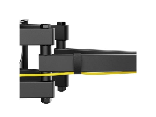 Goobay 76474, 100 x 100 mm, 600 x 400 mm, -16 - 2°, -60 - 60°, 6°, Svart