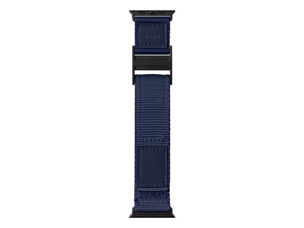 LAUT L_AWU_CS_BL, Klokkereim, Apple, Apple Watch 4-10 & SE & ULTRA, Nylon, Svart, 49, 46, 45, 44 mm