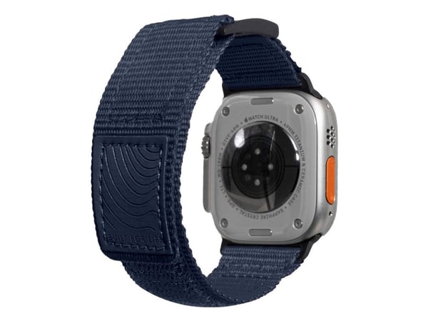 LAUT L_AWU_CS_BL, Klokkereim, Apple, Apple Watch 4-10 & SE & ULTRA, Nylon, Svart, 49, 46, 45, 44 mm