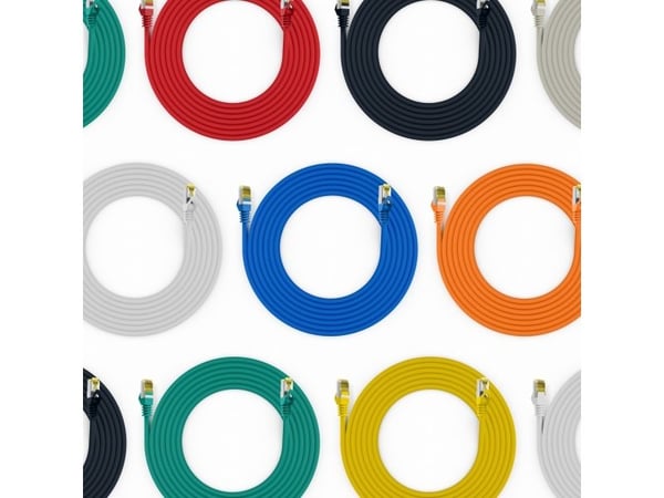 EFB Elektronik MK7001.0,15R, 0,15 m, Cat6a, S/FTP (S-STP), RJ-45, RJ-45, Rød