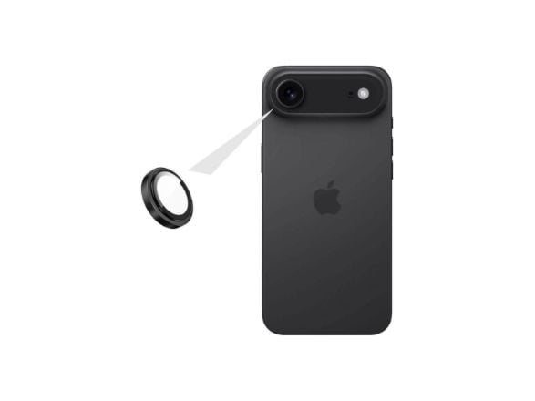 FIXED Camera Glass för Apple iPhone 17 Air, svart
