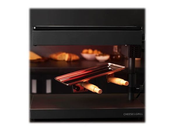 Cecotec Cheese & Grill 6000 Black - Cheese raclette/grill - 600 W - svart