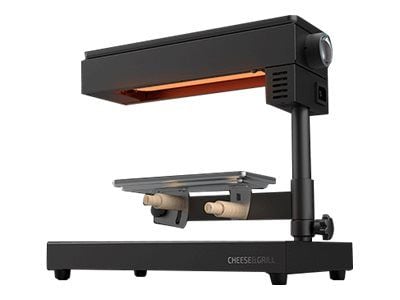 Cecotec Cheese & Grill 6000 Black - Cheese raclette/grill - 600 W - svart