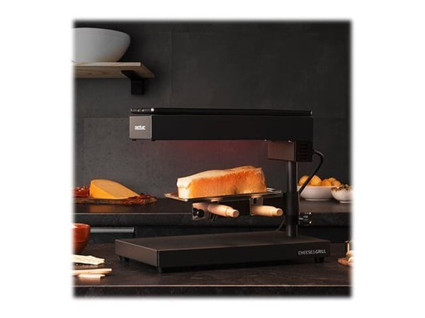 Cecotec Cheese & Grill 6000 Black - Cheese raclette/grill - 600 W - svart