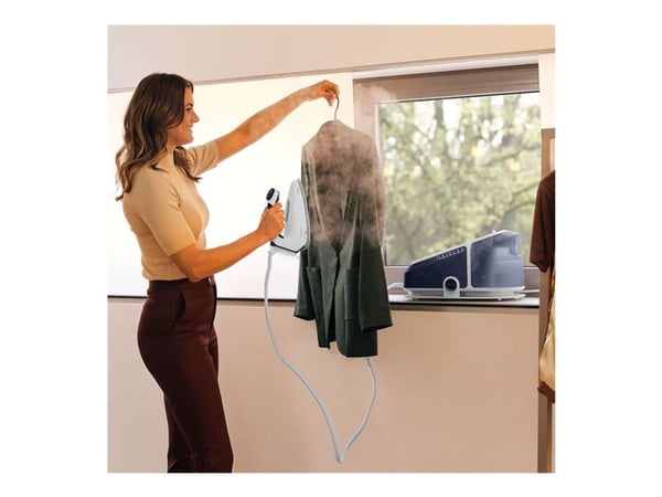 Braun CareStyle 7 Pro IS 7282 BL - Dampstrykejern med automatisk avstengning - strykesål: EloxalPlus FreeGlide 3D - 2700 W - blå