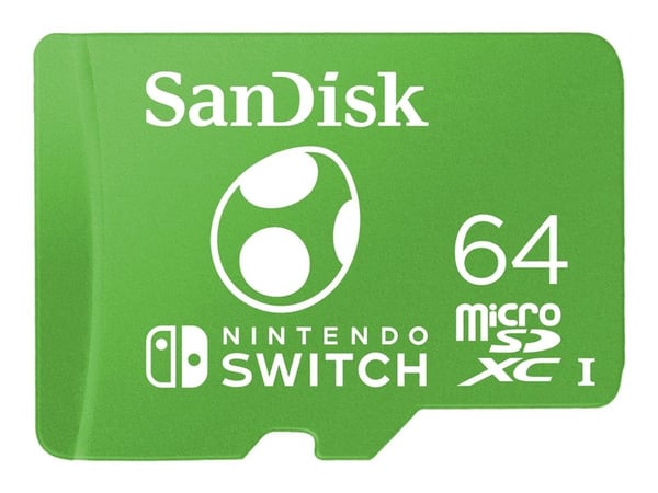 SanDisk SDSQXAO-064G-GN6ZN, 64 GB, MicroSDXC, UHS-I, 100 MB/s, 90 MB/s, Vihreä