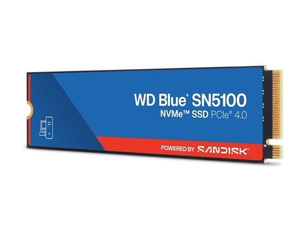 WD Blue SN5100 - SSD - 1 TB - inbyggd - M.2 2280 - PCIe 4.0 (NVMe)