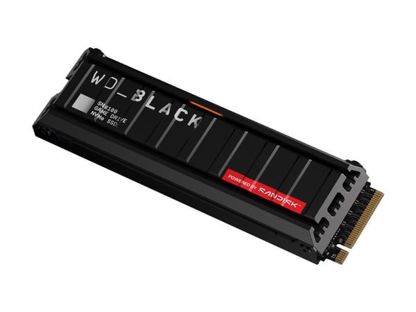 WD Black SN8100 - SSD - kryptert - 8 TB - intern - M.2 2280 - PCI Express 5.0 x4 (NVMe) - TCG Opal Encryption 2.02 - integrert kjøle