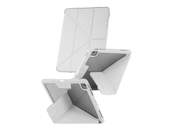 CARE by PanzerGlass - Lommebok for nettbrett - termoplast-polyuretan (TPU) - lysegrå - for Apple 13-inch iPad Air (M2, M3)