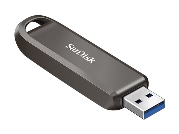 SanDisk Extreme PRO USB-A, 1 TB, USB A-tyyppi, 3.2 Gen 2 (3.1 Gen 2), 1000 MB/s, Ilman suojusta, musta
