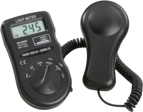VOLTCRAFT MS-1300 Luxmeter 0,1 - 50000 lx