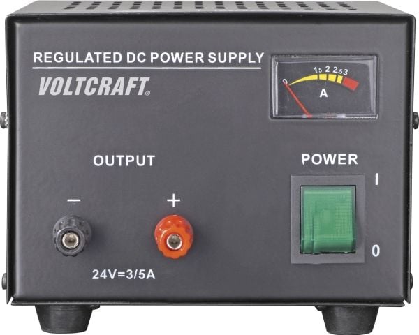 Voltcraft laboratoriestrømforsyning, fast spenning FSP-1243 24 - 24 V/DC 3 - 3 A 72 W 1 x (FSP-1243)
