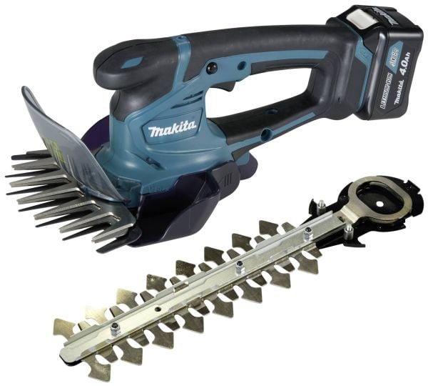 Makita UM600DSMEX - Kombinert gress-/buskkutter - trådløs - 12 V - 2 batterier - 2500 spm - 160 mm - 1.5 kg