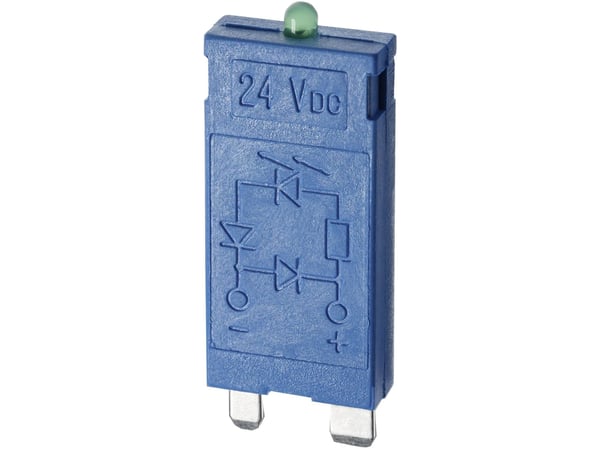 Etsimen vihreä LED-signaalimoduuli + 6-24V AC/DC (99.01.0.024.98) nimittäjä