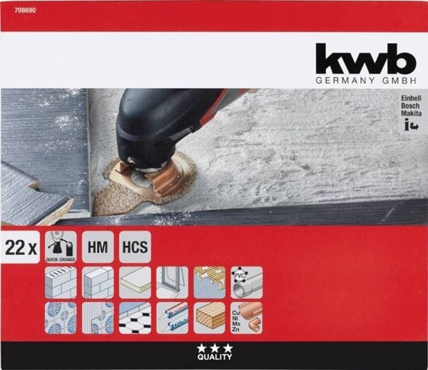 kwb 708690 Laatoitussarja 22 osaa 1 sarja