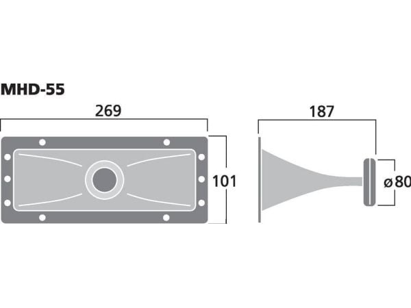 Monacor MHD-55
