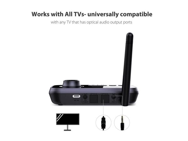 OMNITRONIC BDT-5.0 Bluetooth 5.0-lähetin (13072196)