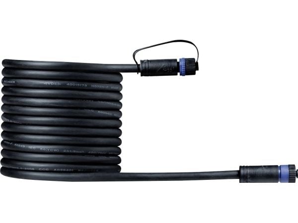 Paulmann 94276 Belysningssystem Plug&amp;Shine Anslutningskabel Svart