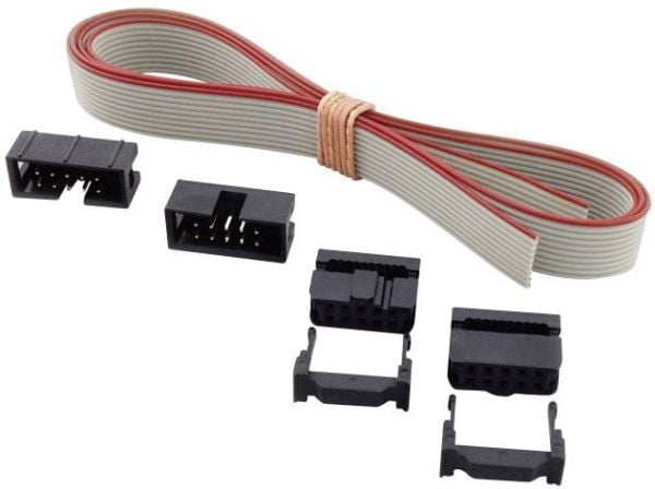BKL Electronic 10122100, Svart, Rak, 1000 mO, 5 styck, Låda