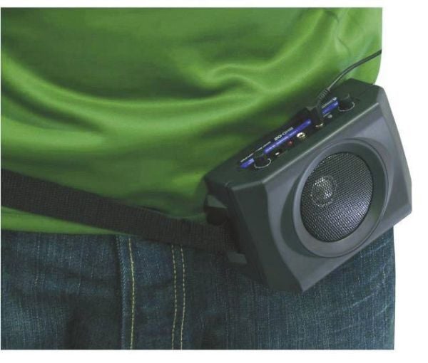 Omnitronic BHD-02 mobil PA-högtalare 5 cm 2 tum batteridrivet 1 st