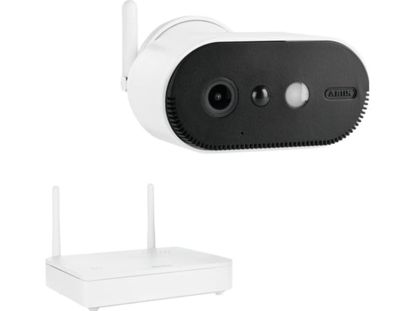 ABUS PPIC91000, IP-sikkerhetskamera, Inne & Ute, Trådløs, Tak/vegg/skrivebord, Sort, Hvit, IP65