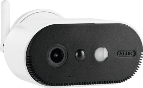 ABUS PPIC91520, IP-sikkerhetskamera, Inne & Ute, Trådløs, 3000 K, Vegg, Sort, Hvit