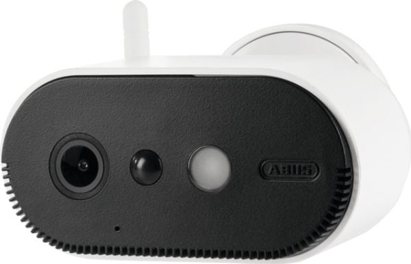 ABUS PPIC91520, IP-sikkerhetskamera, Inne & Ute, Trådløs, 3000 K, Vegg, Sort, Hvit