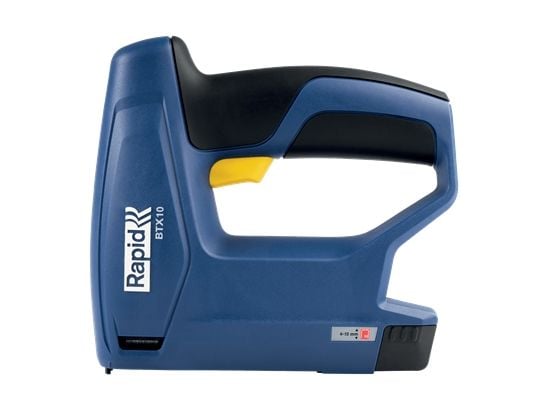 Rapid BTX10, Stiftepistol, Blå, 4 mm, 1 cm, Batteri, Lithium-Ion (Li-Ion)