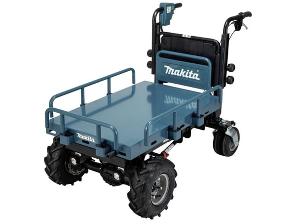 Trillebår Makita DCU601Z; 2x18 V (uten batteri og lader)