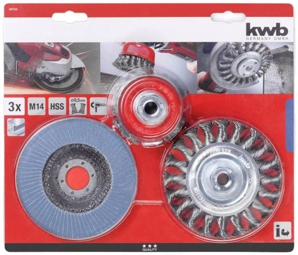kwb Slipborste 597510 3 st