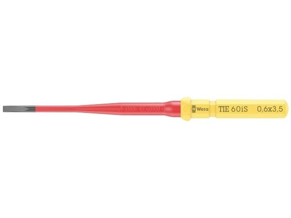 Wera Kraftform Kompakt VDE 60 iS 0,6 x 3,5 x 157 mm TIE Sähköasentaja Kærv Vaihdettava terä 3,5 mm Wera Kraftform Kompakt VDE 60 iS 0,6 x 3,5 x 157 mm TIE Sähköasentaja Kærv Vaihdettava terä 3,5 mm
