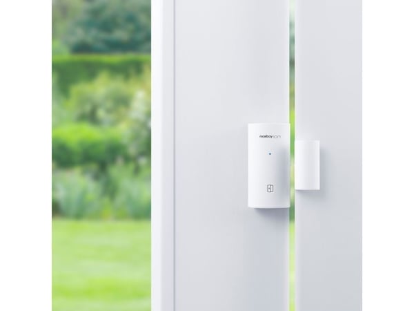 Niceboy ION ORBIS Windows & Door Sensor, Trådløs, ZigBee, Hvit, 2400 - 2483.5 MHz, Dør/vindu, Klebende teip