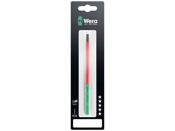 Wera Kraftform Kompakt VDE 67 i TX 30 x 157 mm TIE SB Elektriker TORX Utbytbart blad TX 30