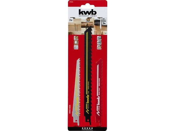 kwb 576003 Bajonetsavklinge 3 stk