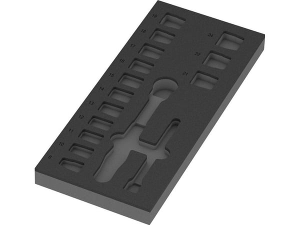 Wera 05137324001 9824 Skuminsatser 1 st (L x B x H) 392 x 172 x 30 mm